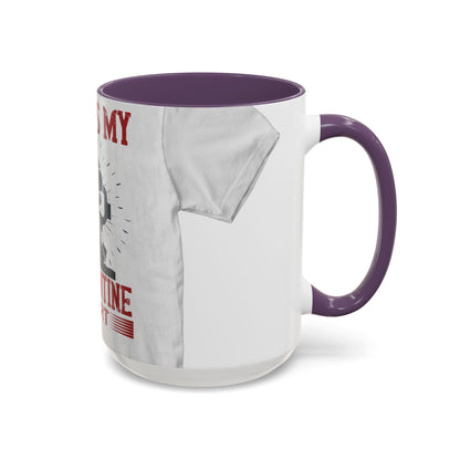 this is my quarantine — Accent Mug 11/15oz