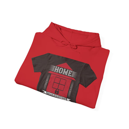 home quarantine — Unisex Heavy Blend Hoodie (G18500)