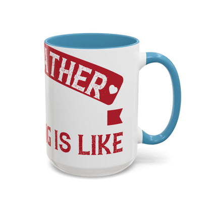 My grandfather always said that living is like licking honey off a thorn-01 — Accent Mug 11/15oz