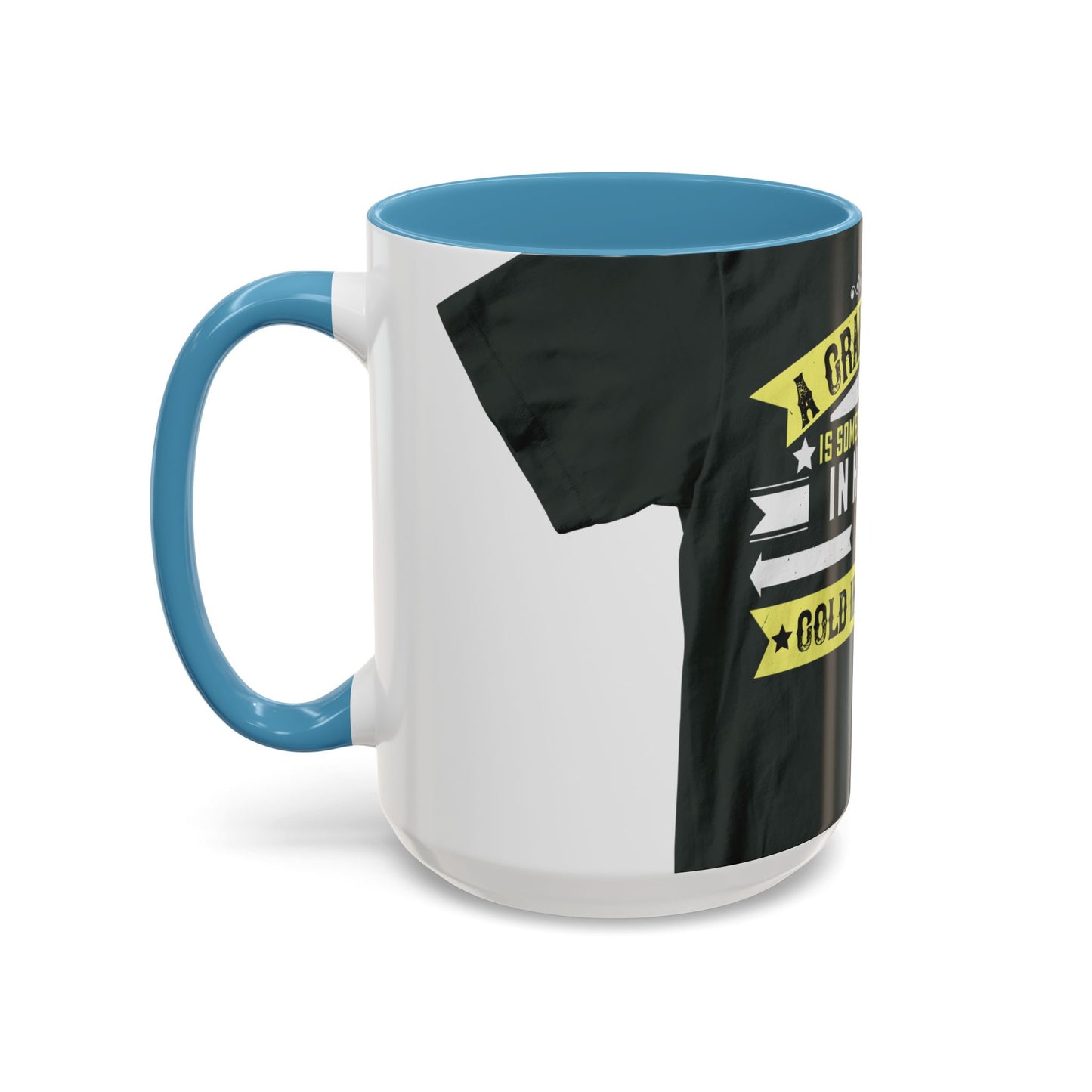 A grandfather is someone with silver-02 — Accent Mug 11/15oz