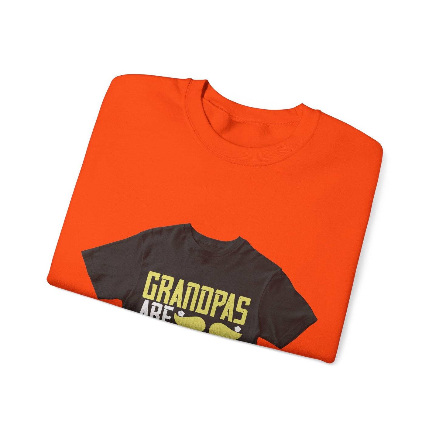 Grandpas are daddies with extra practice-2 — Unisex Heavy Blend Crewneck (G18000)