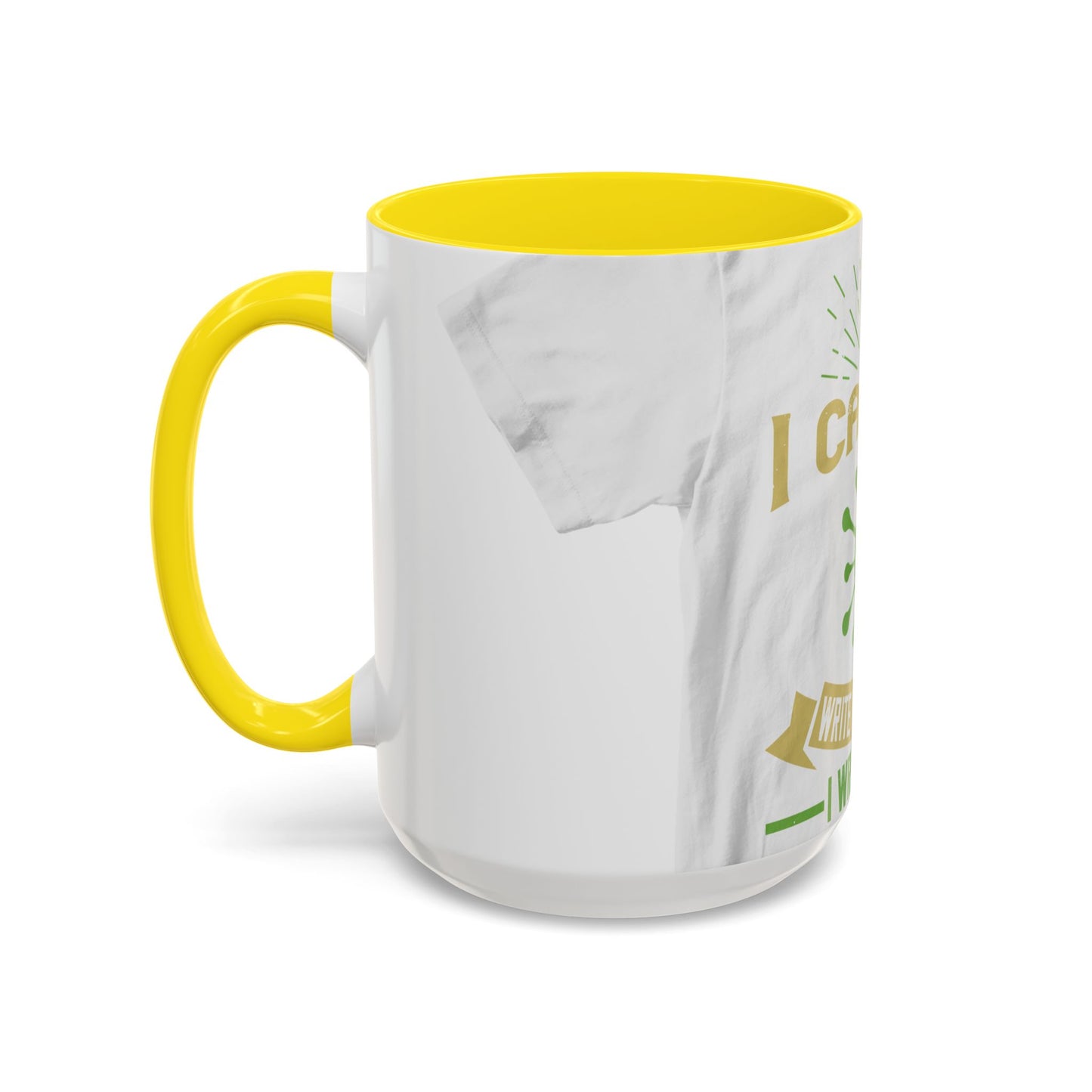 I cannot write in isolation. I write with people around me — Accent Mug 11/15oz