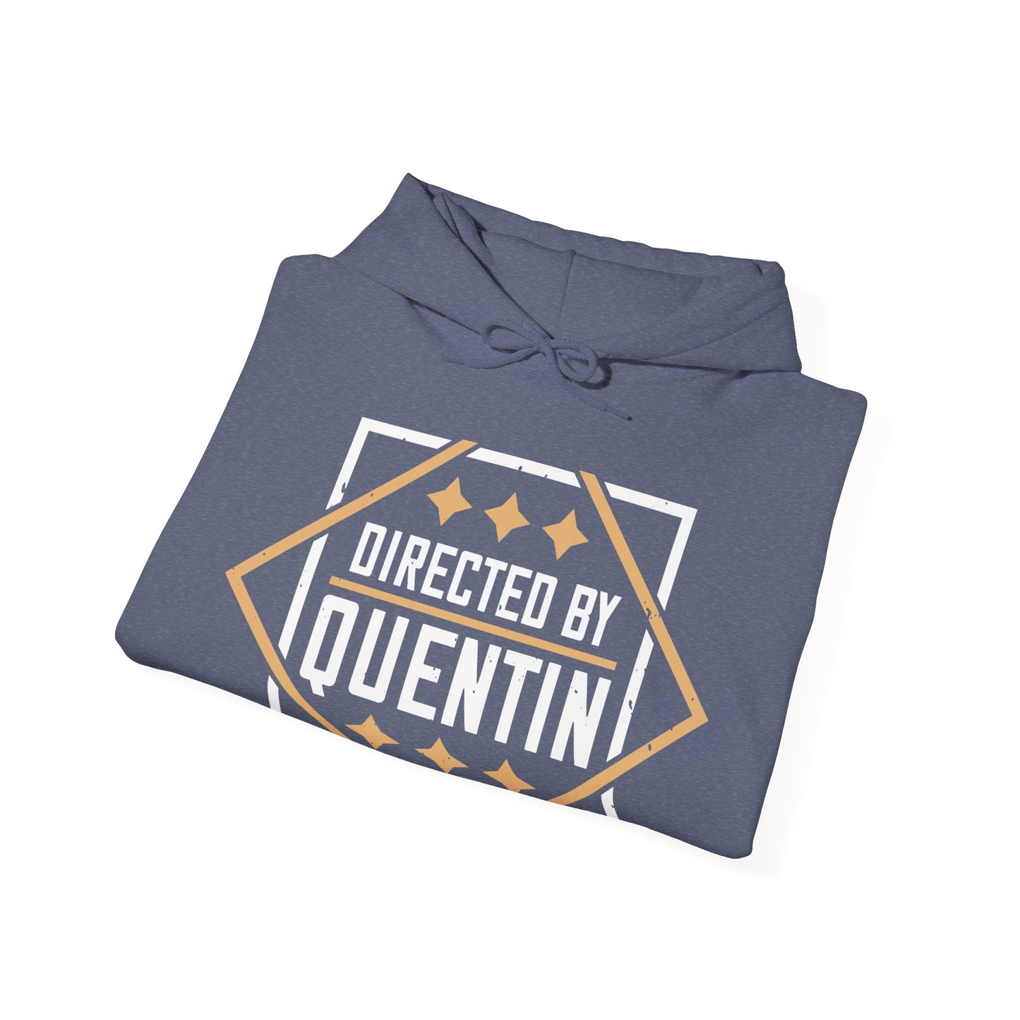written and directed by quentin quarantine-01 — Unisex Heavy Blend Hoodie (G18500)