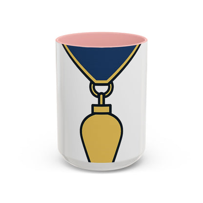 Junior Warden -JW - white bg — Accent Mug 11/15oz