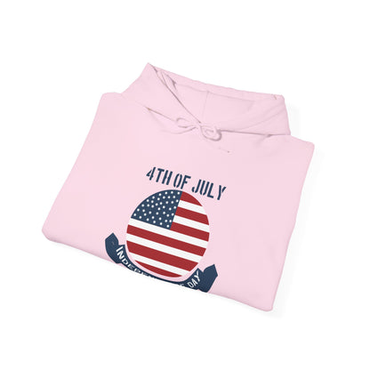 Fourth of july (42) — Unisex Heavy Blend Hoodie (G18500)