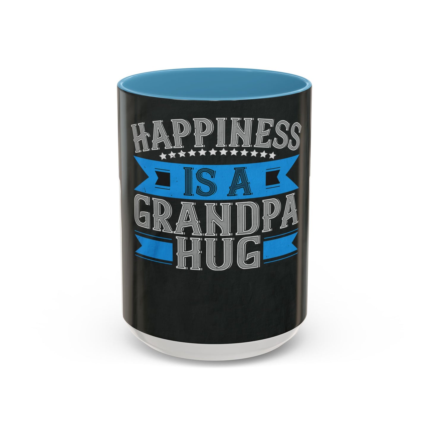 Happiness is a grandpa hug-02 — Accent Mug 11/15oz