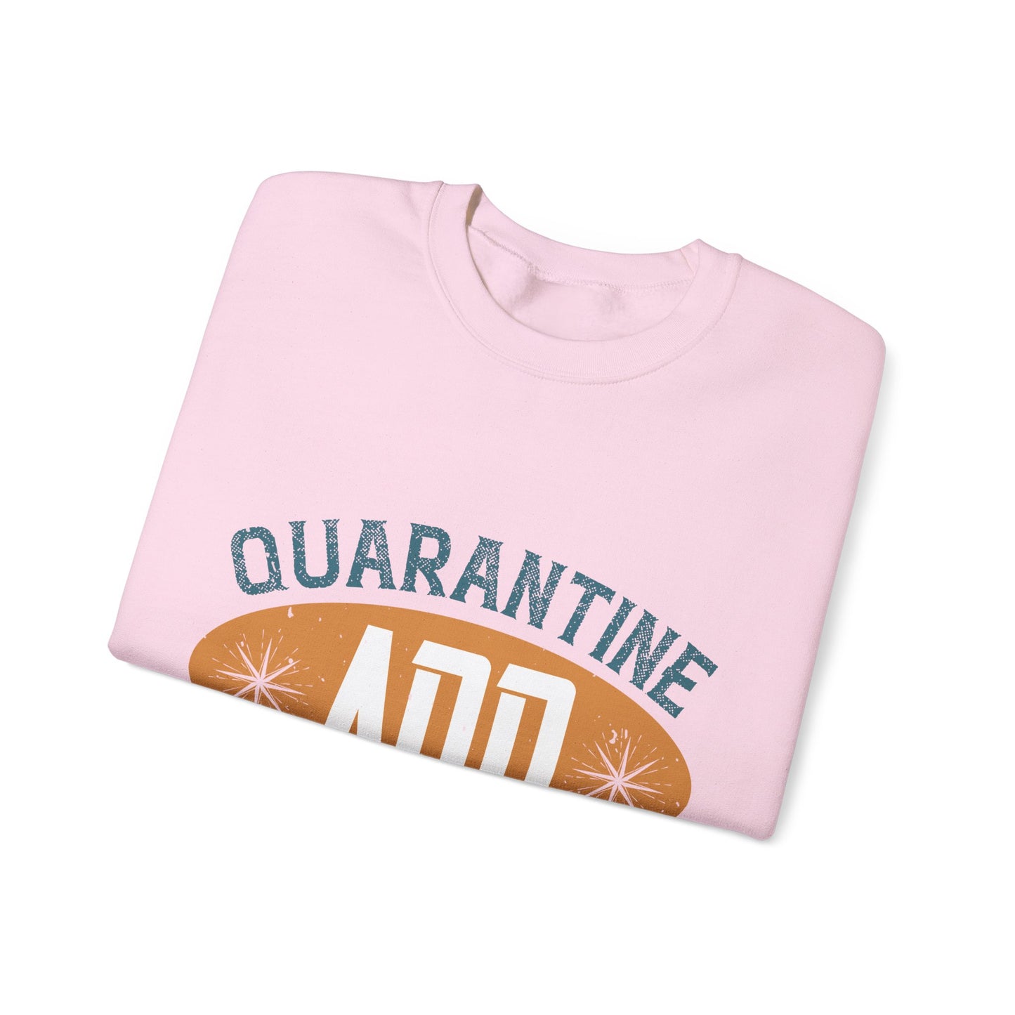 quarantine and chill-011 — Unisex Heavy Blend Crewneck (G18000)