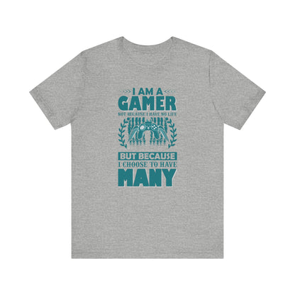 I'm A Gamer T-shirt, Gaming Tshirt, Game Lover Shirt, Game Day Unisex Shirt, Gameboy Crewneck Shirt, Short Sleeve Tee, Gift for Him