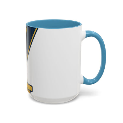 Junior Warden JW-- the plumb — Accent Mug 11/15oz