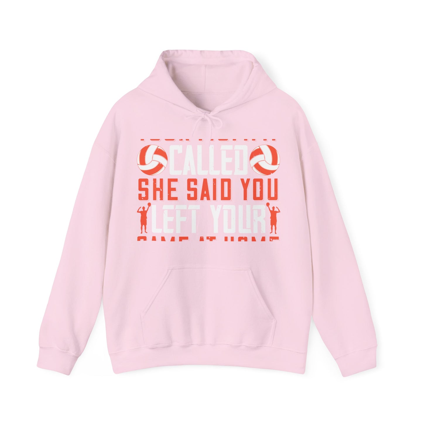 Your mommy called. She said you left your game at home-01 — Unisex Heavy Blend Hoodie (G18500)