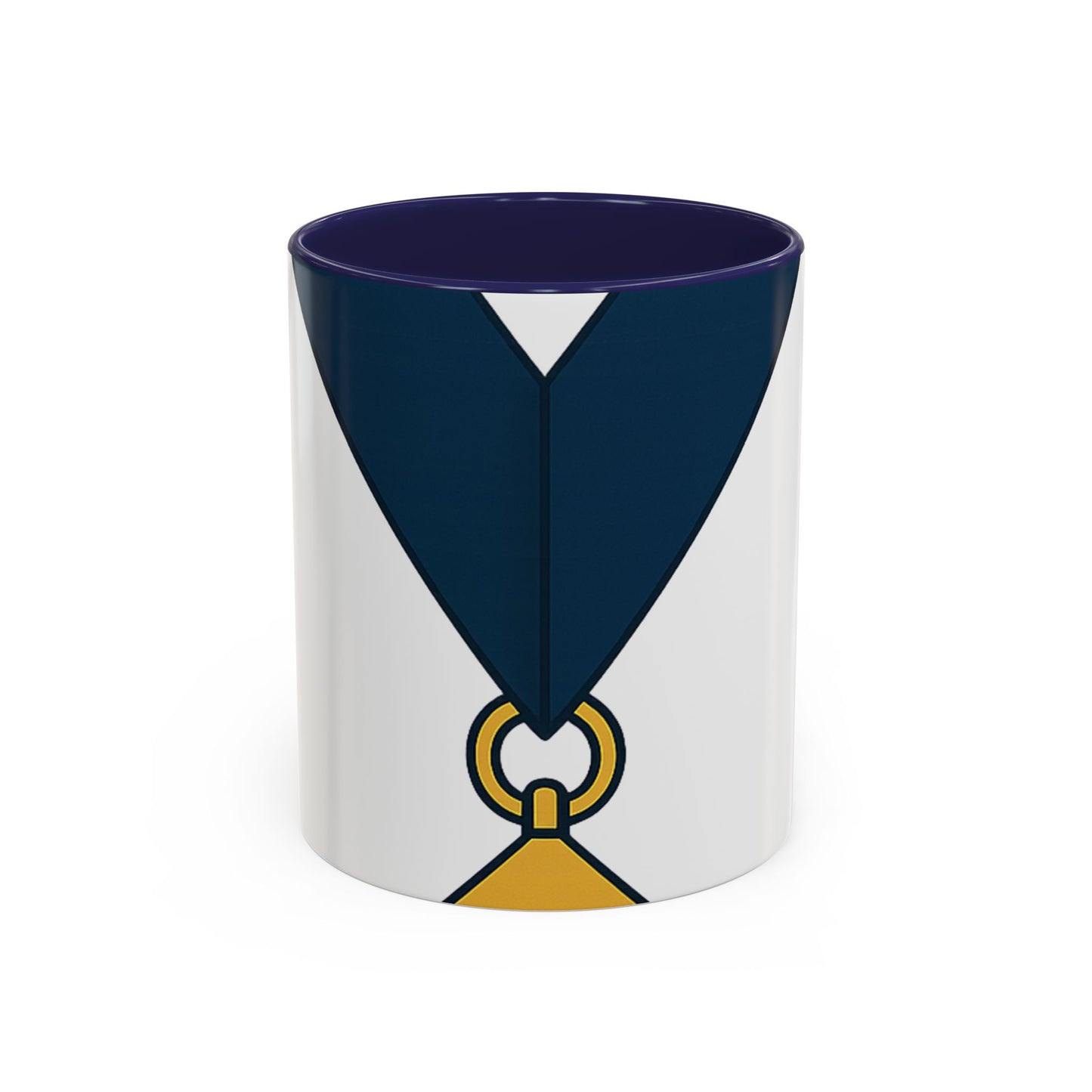 Senior Warden SW  the level — Accent Mug 11/15oz