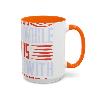 Politics is war without bloodshed while war is politics with bloodshed-01 — Accent Mug 11/15oz