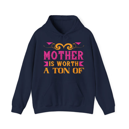 An ounce of mother is worth a ton of priest-01 — Unisex Heavy Blend Hoodie (G18500)