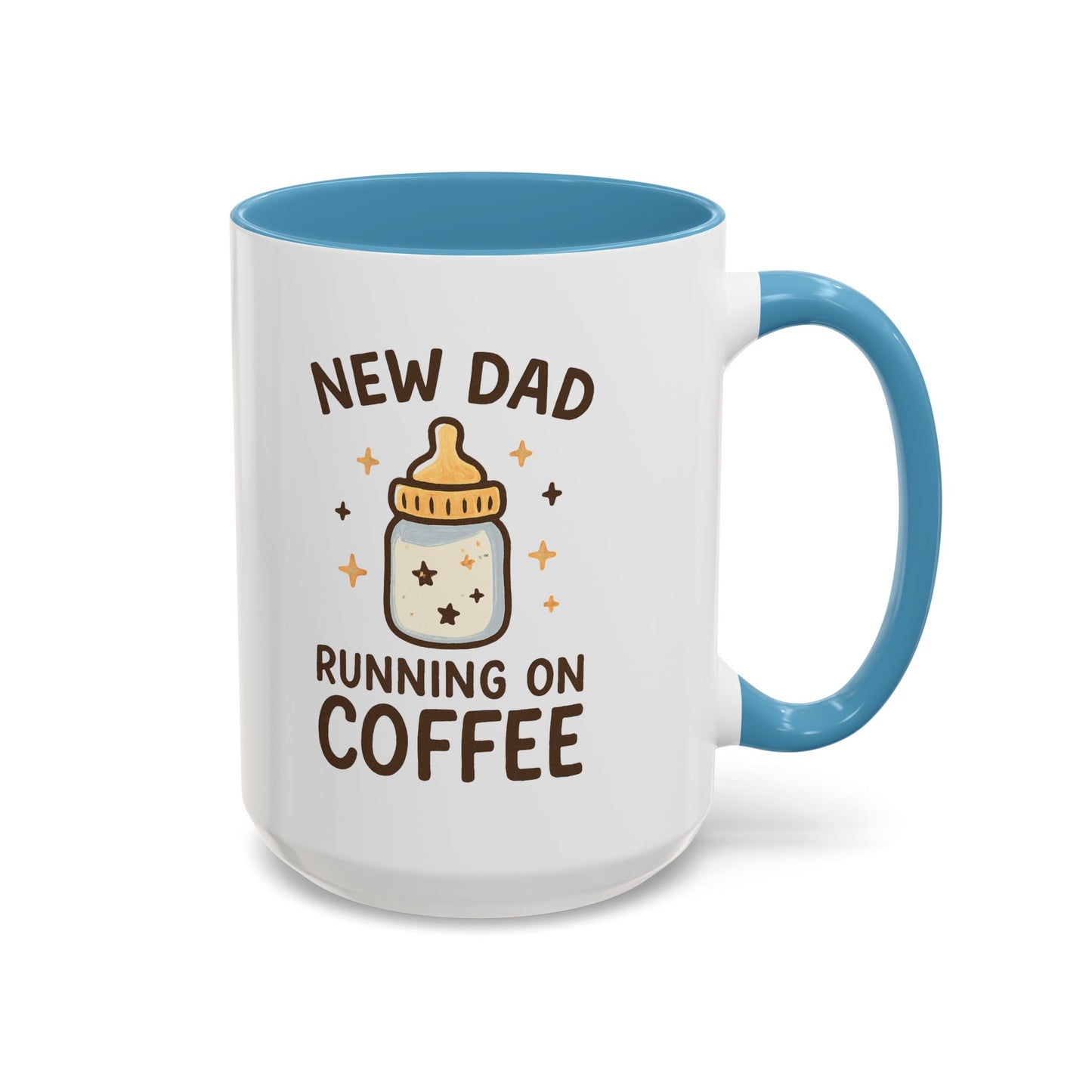 New Dad Coffee Mug | Funny Gift for New Parents | Baby Shower, Birthday, Dad's Day | 11oz & 15oz