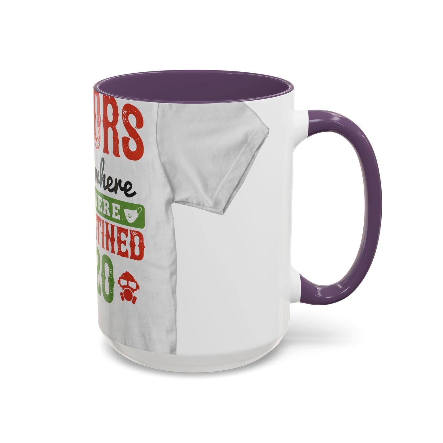 seniors the one where they were quarantined 2020 — Accent Mug 11/15oz