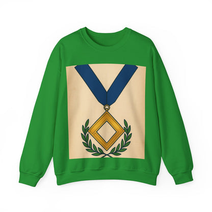 Worshipful master jewel Square — Unisex Heavy Blend Crewneck (G18000)