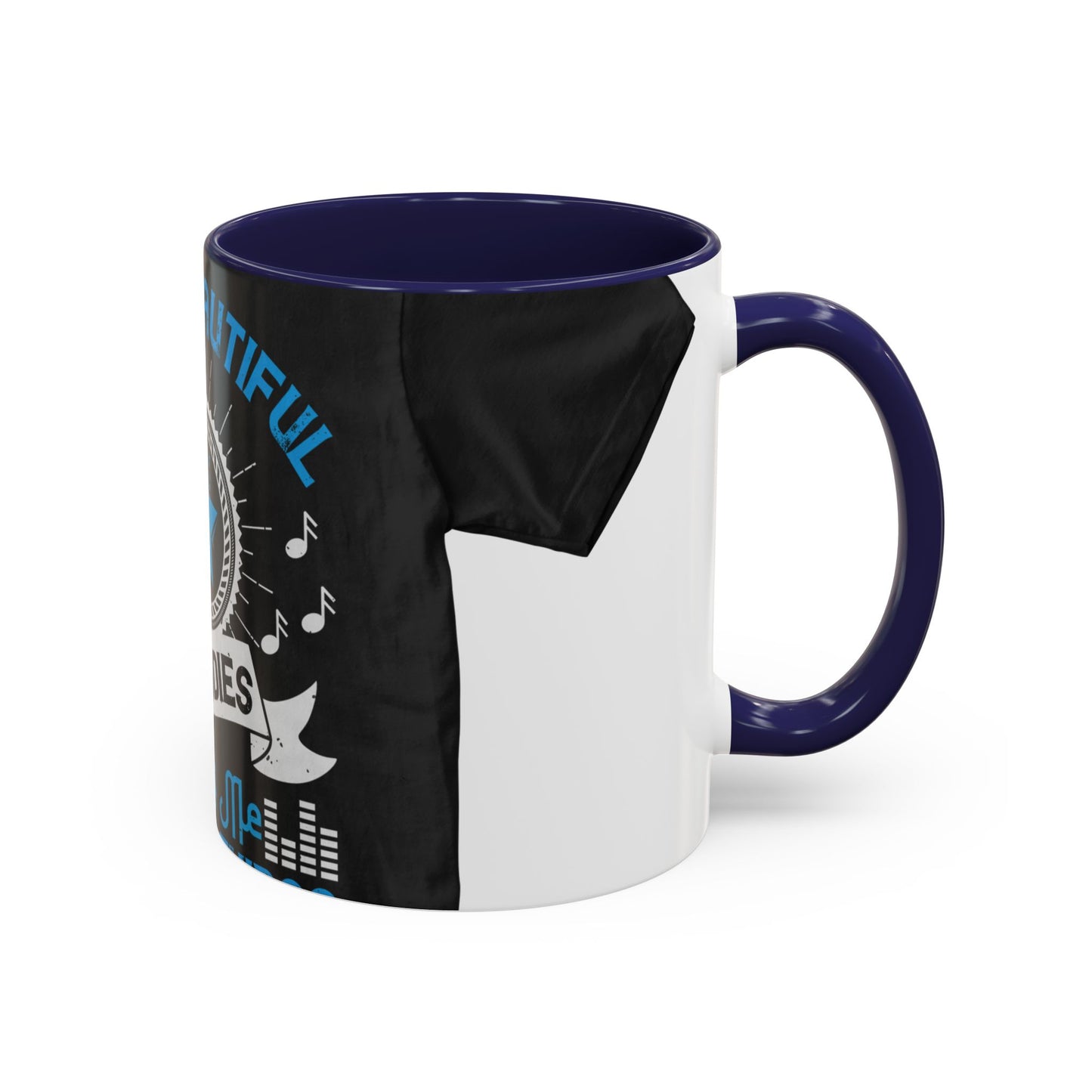 I like beautiful melodies telling me terrible things — Accent Mug 11/15oz