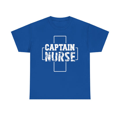 Captain Nurse T-shirt | Heroic Healthcare Professional Tee | Gift for nurse