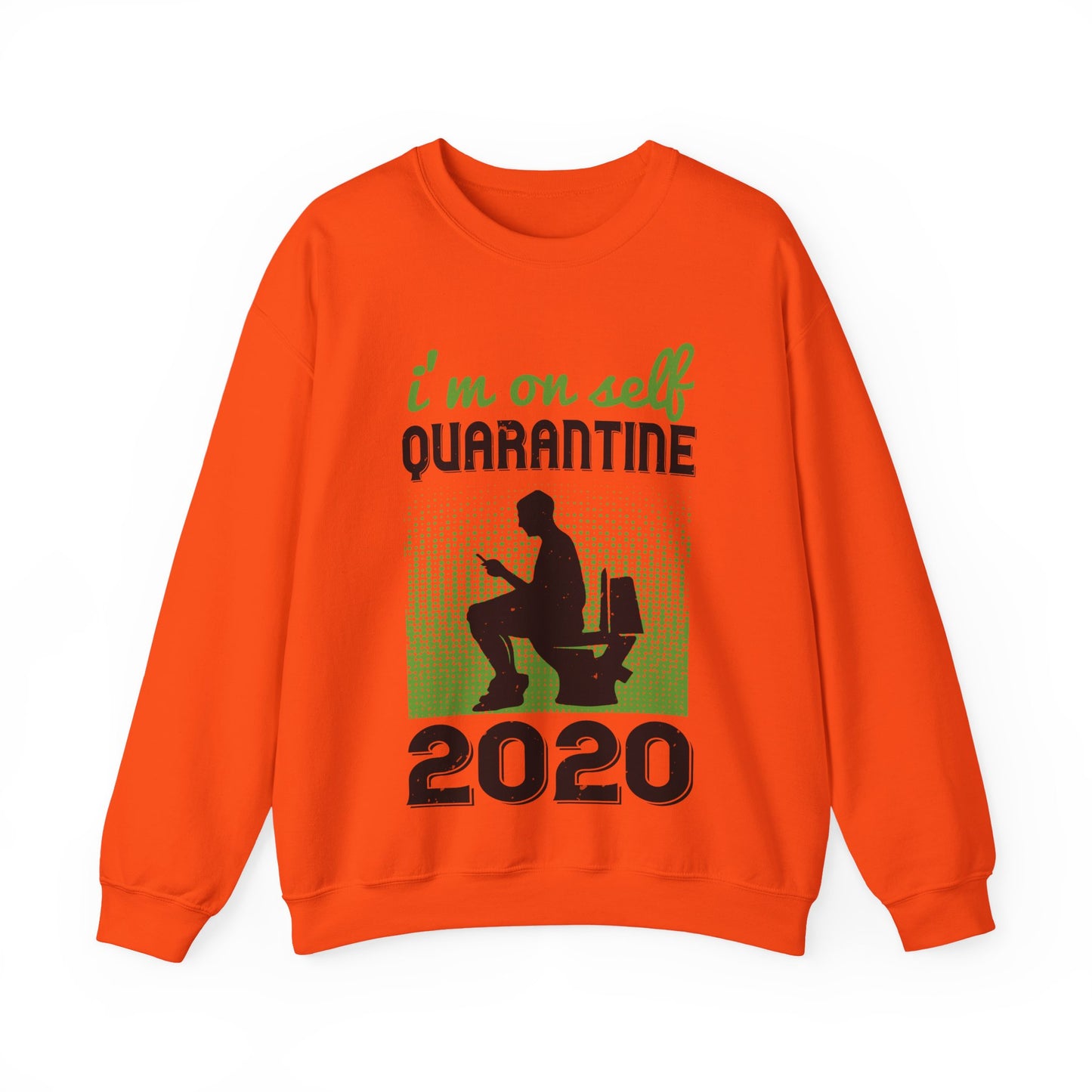 i'm on self quarantine 2020-01 — Unisex Heavy Blend Crewneck (G18000)