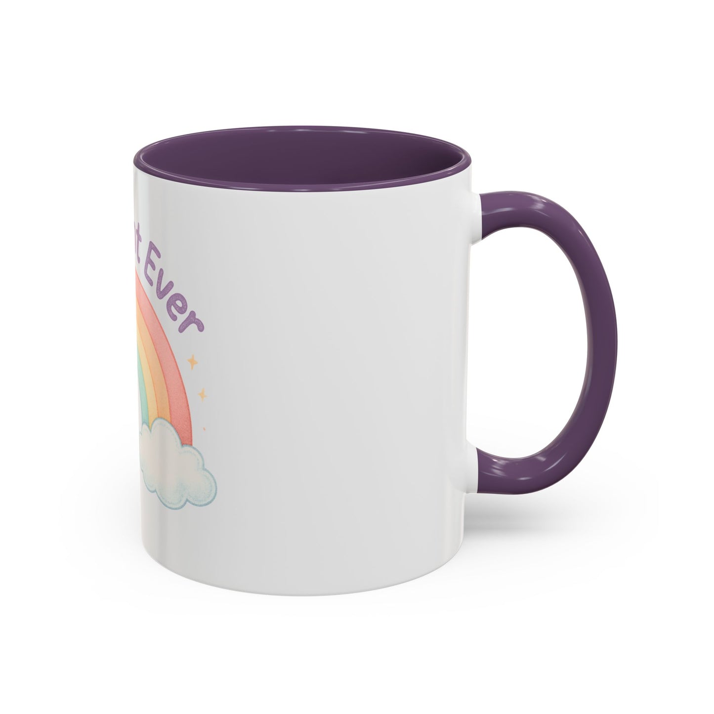 Best Aunt Ever Rainbow Coffee Mug, Gift for Aunts, 11oz, 15oz, Cute Mug, Birthday Gift, Unique Coffee Cup