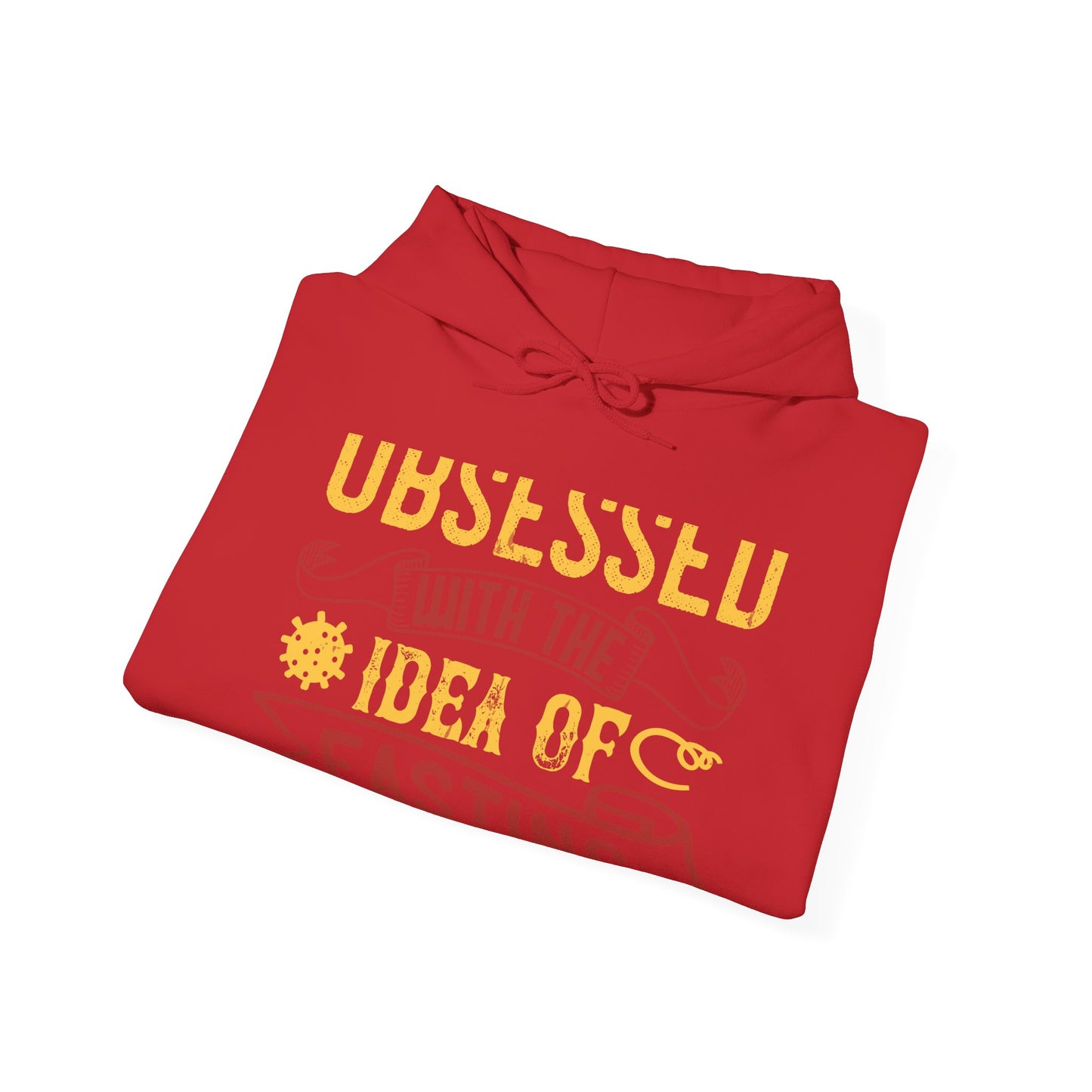 I was obsessed with the idea of fasting and isolation-01 — Unisex Heavy Blend Hoodie (G18500)