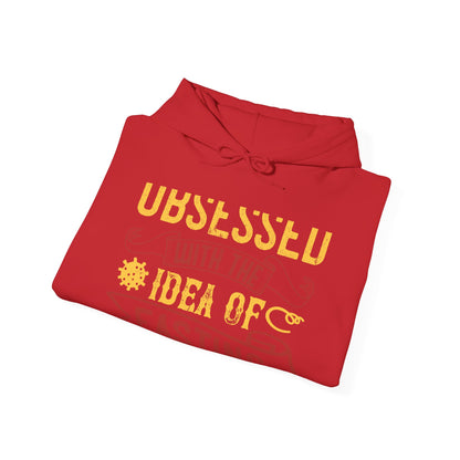 I was obsessed with the idea of fasting and isolation-01 — Unisex Heavy Blend Hoodie (G18500)