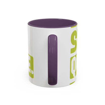 eat sleep quarantine repeat-01 — Accent Mug 11/15oz