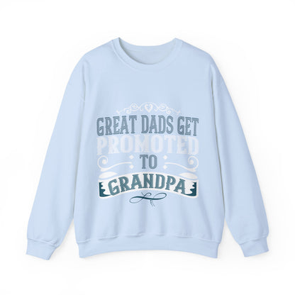 Great dads get promoted to grandpa-2 — Unisex Heavy Blend Crewneck (G18000)