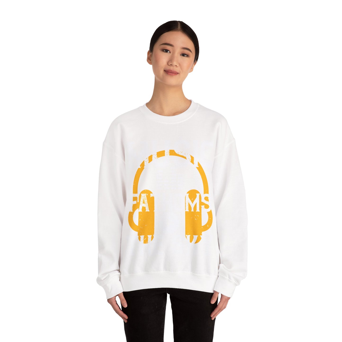 Music Fathoms The Sky-01 — Unisex Heavy Blend Crewneck (G18000)