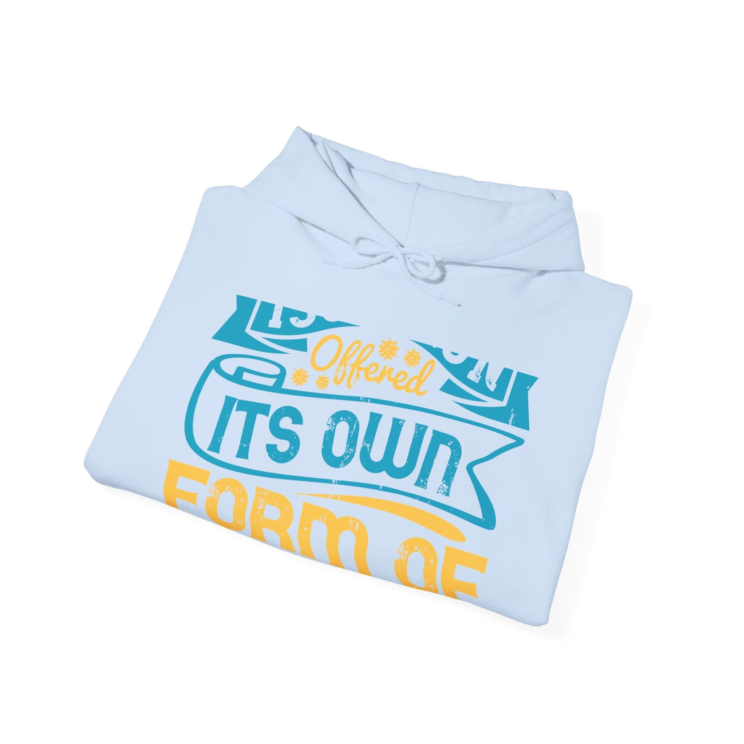 Isolation offered its own form of companionship-01 — Unisex Heavy Blend Hoodie (G18500)