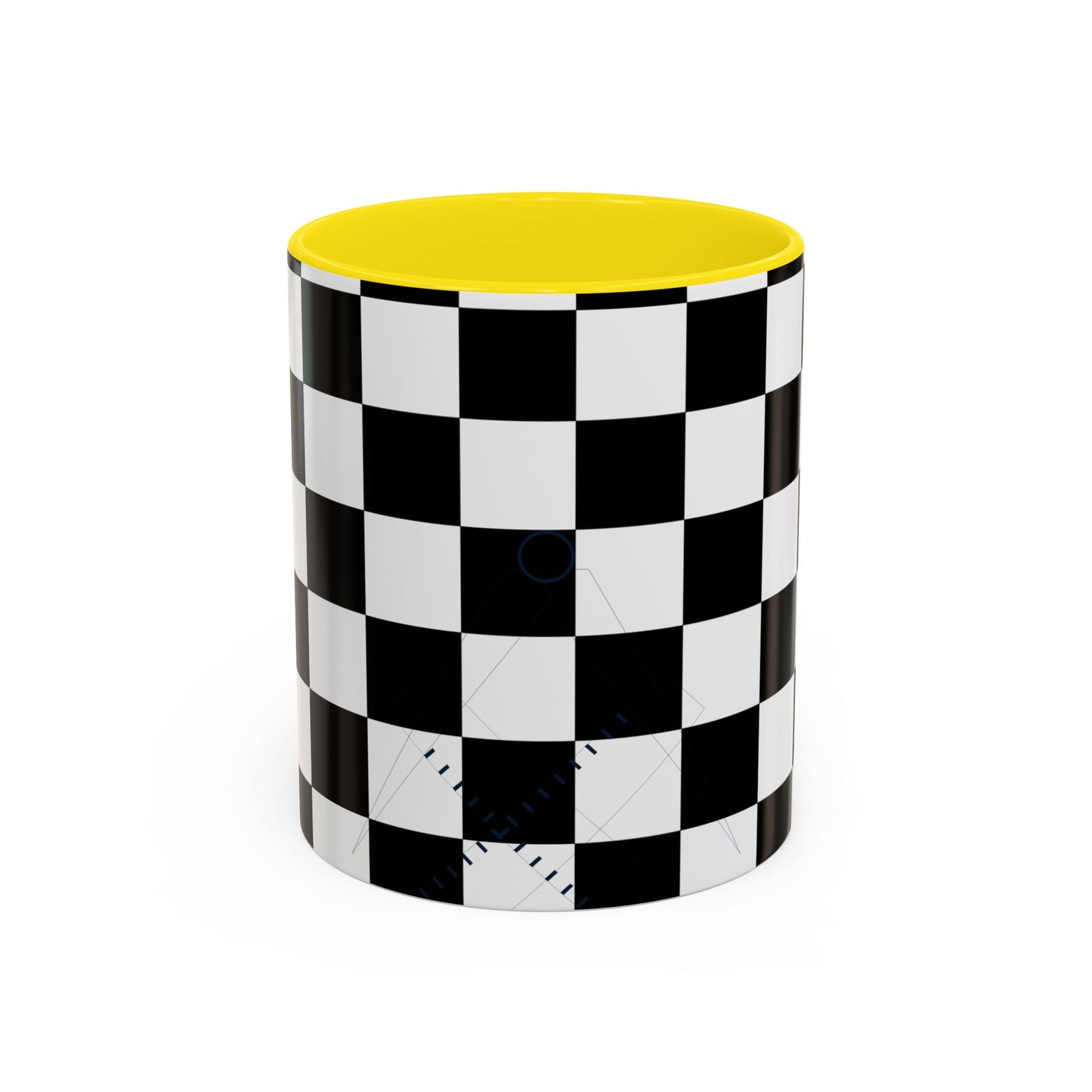 Masonic_Mosaic_Badge_4800 — Accent Mug 11/15oz