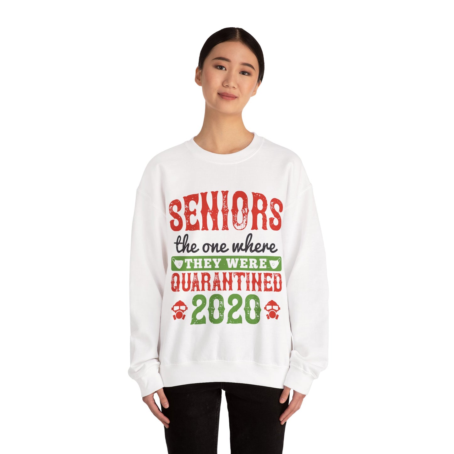 seniors the one where they were quarantined 2020-01 — Unisex Heavy Blend Crewneck (G18000)