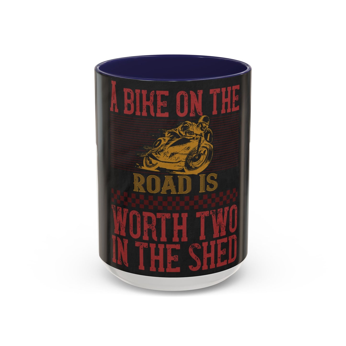 A bike on the worth two in the shet — Accent Mug 11/15oz