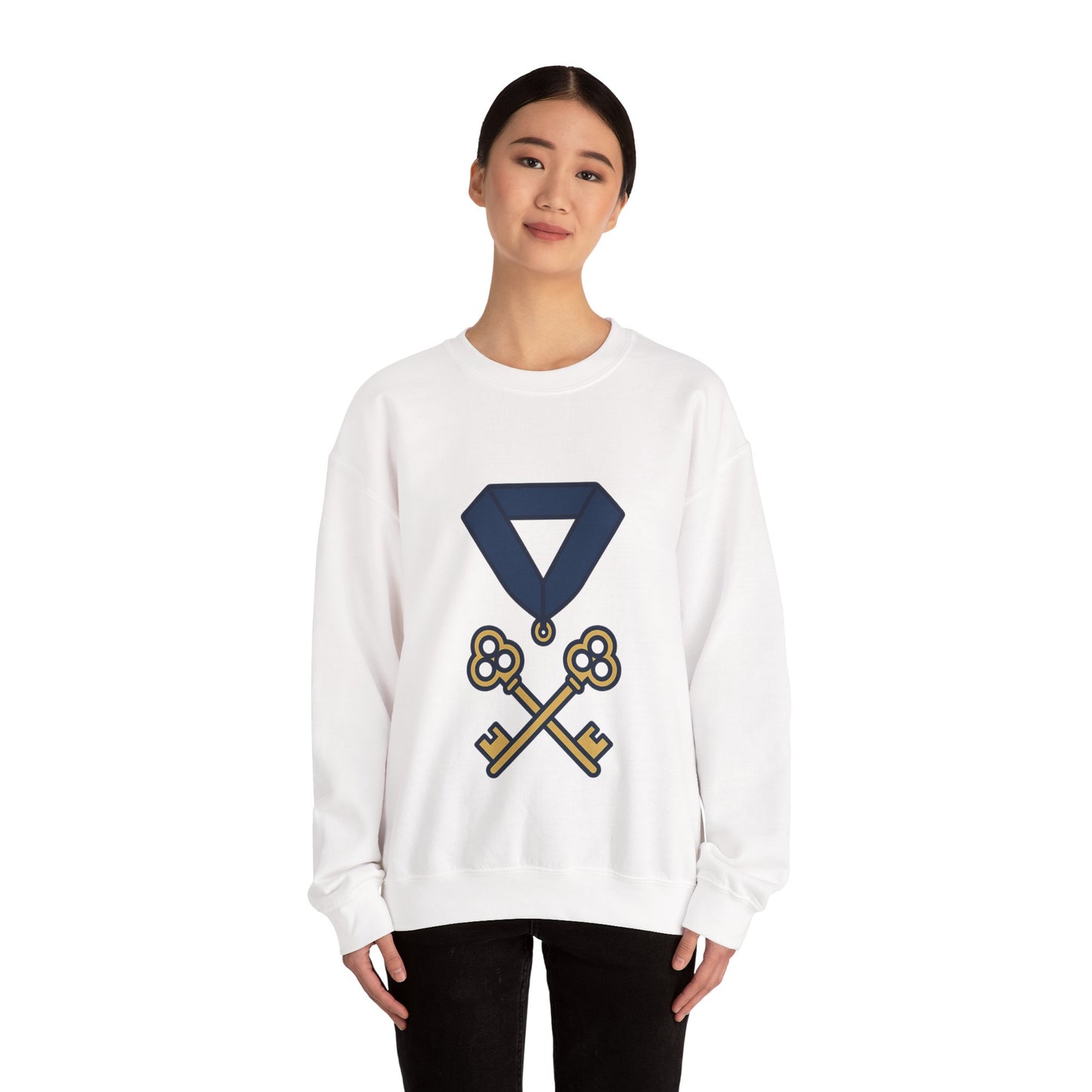 Treasurer — Unisex Heavy Blend Crewneck (G18000)