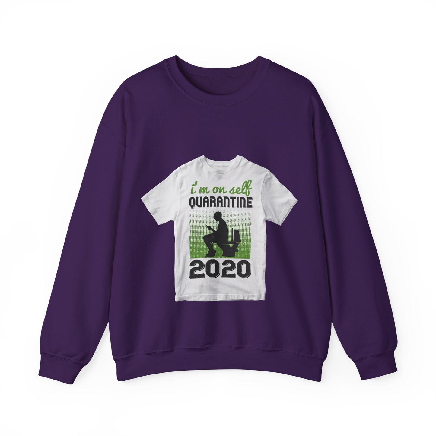 i'm on self quarantine 2020 — Unisex Heavy Blend Crewneck (G18000)