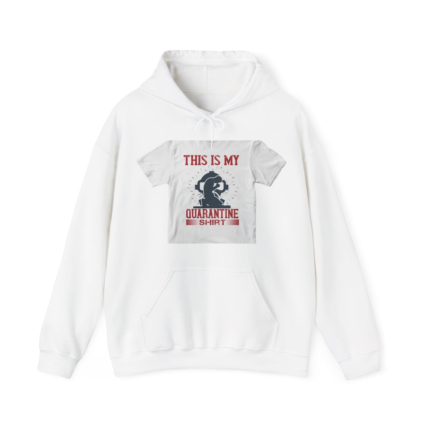 this is my quarantine — Unisex Heavy Blend Hoodie (G18500)