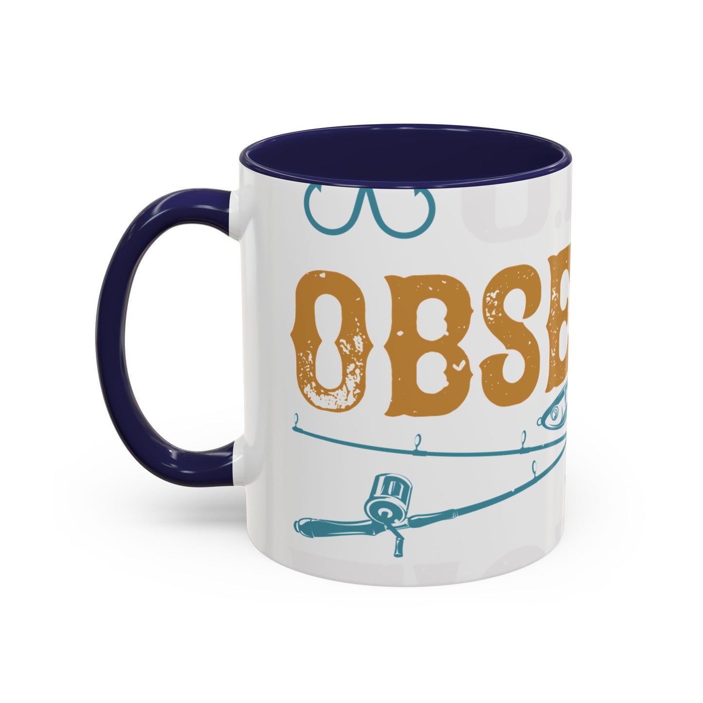 I HAVE O.F.D OBSESSIVE FISHING DISORDER-01 — Accent Mug 11/15oz