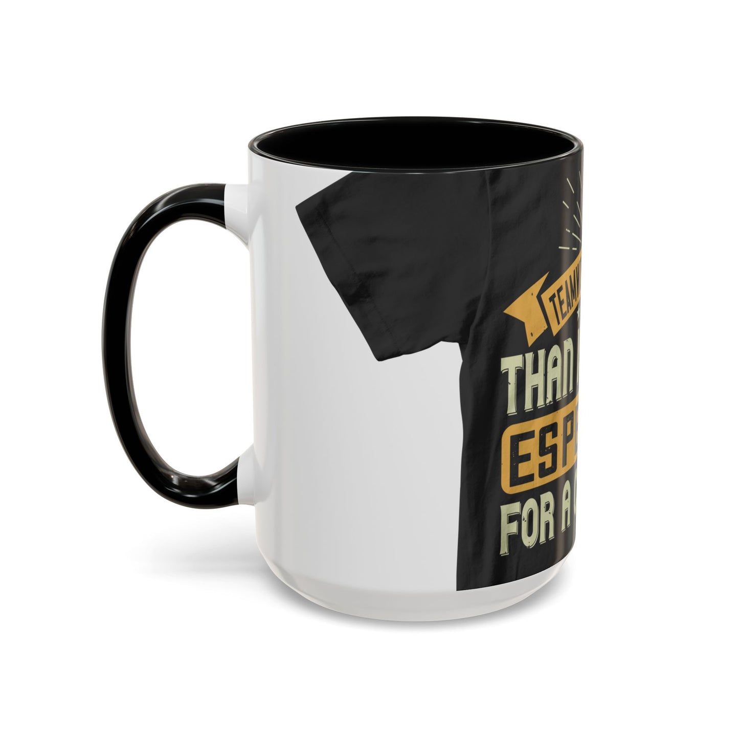 Teamwork is better than isolation, especially for a columnist — Accent Mug 11/15oz