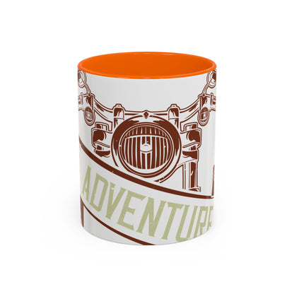 life is either a daring adventure or nothing-01 — Accent Mug 11/15oz