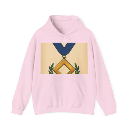 Worshipful master jewel Square — Unisex Heavy Blend Hoodie (G18500)