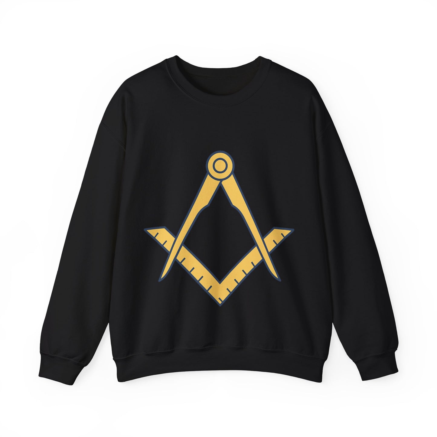Plain Square and compass — Unisex Heavy Blend Crewneck (G18000)