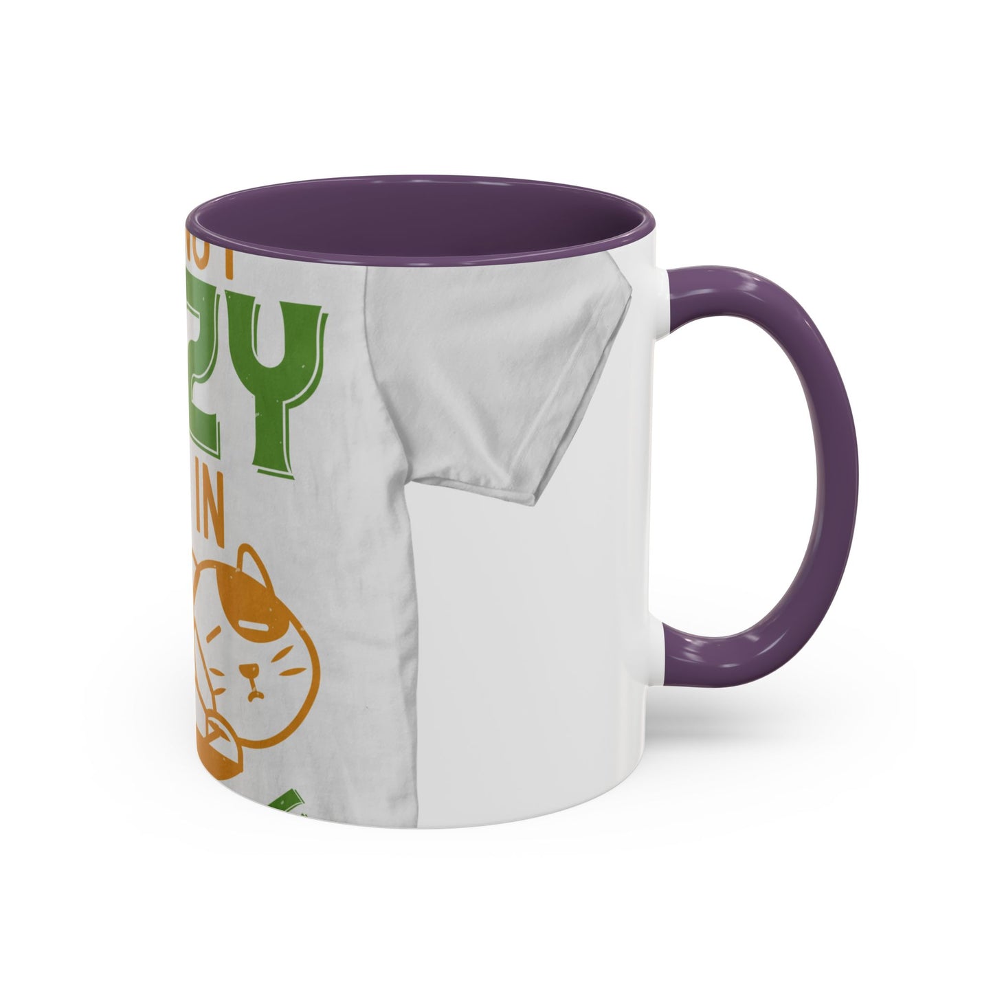 iΓÇÖm not lazy iΓÇÖm in quarantine — Accent Mug 11/15oz
