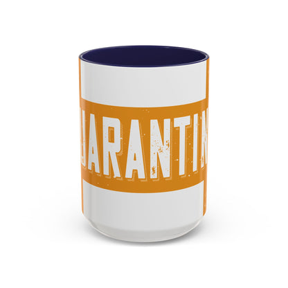 straight outta quarantine class of 2020-01 — Accent Mug 11/15oz