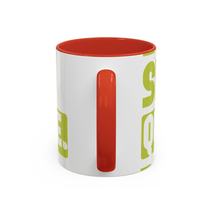 eat sleep quarantine repeat-01 — Accent Mug 11/15oz