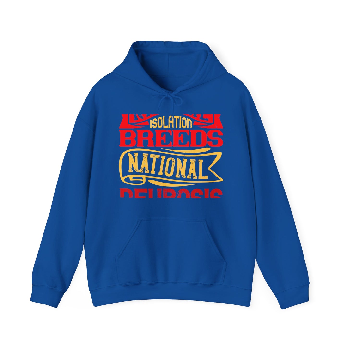 National isolation breeds national neurosis-01 — Unisex Heavy Blend Hoodie (G18500)