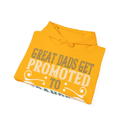 Great dads get promoted to grandpa-2 — Unisex Heavy Blend Hoodie (G18500)