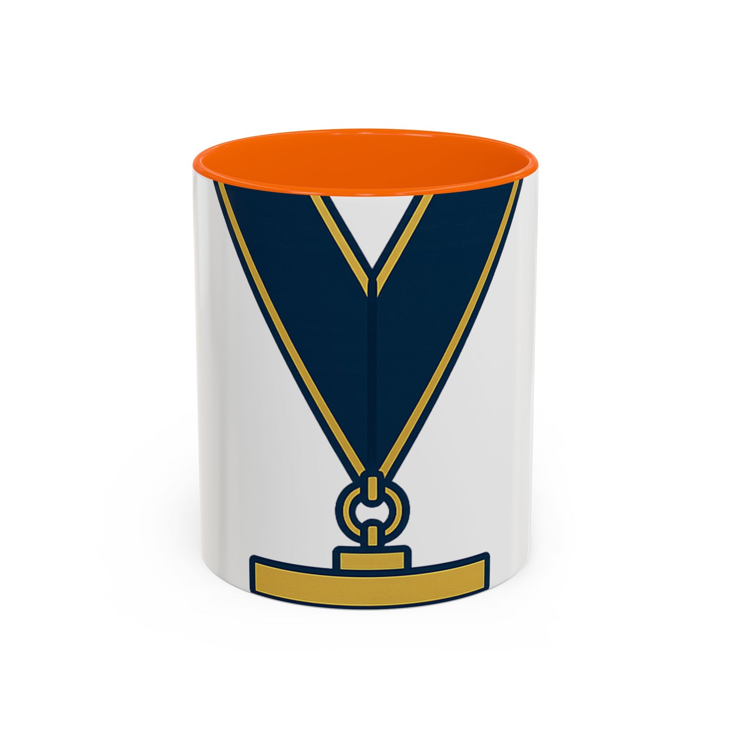 Junior Warden JW-- the plumb — Accent Mug 11/15oz