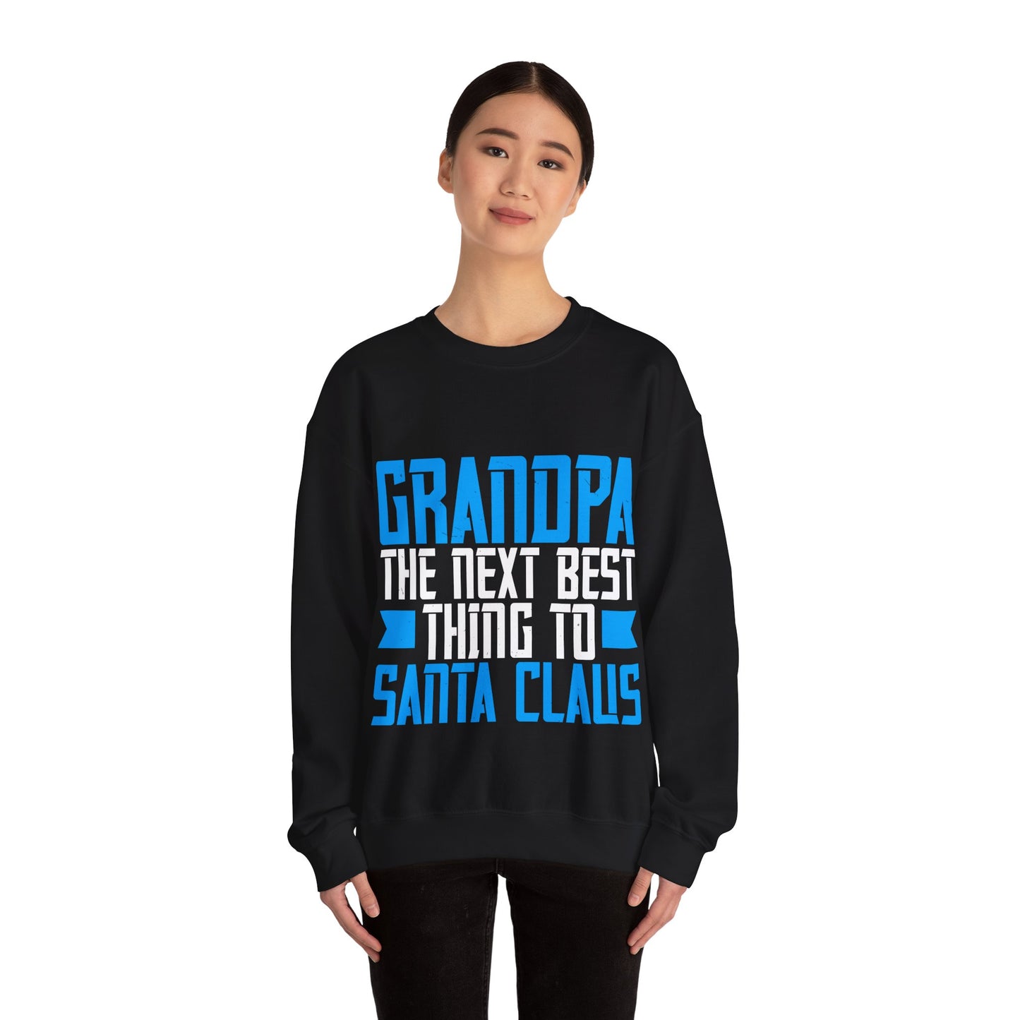 grandpa Santa Claus-01 — Unisex Heavy Blend Crewneck (G18000)