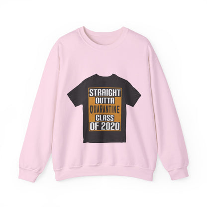 straight outta quarantine class of 2020 — Unisex Heavy Blend Crewneck (G18000)