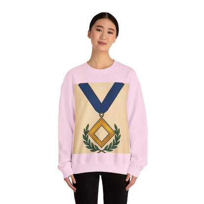 Worshipful master jewel Square — Unisex Heavy Blend Crewneck (G18000)